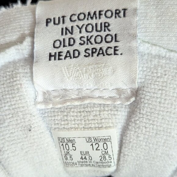 Vans Old Skool Overt Cc Black & Blue Tie-Dye PLATFORM Sneaker Shoes Size 10.5/12 - Picture 5 of 10